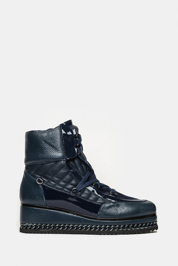 Ботинки Alberto La Torre синие - 1134blu