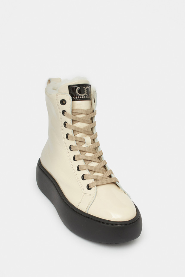 Женские ботинки Casadei молочные - 25247w