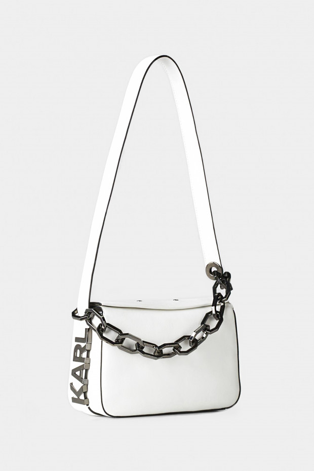 Сумка Karl Lagerfeld белая - 3024w