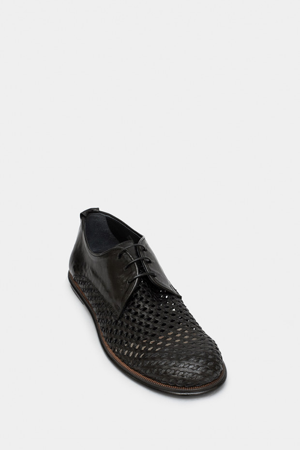 Мужские дерби Alberto Ciccioli черные - AC74078n