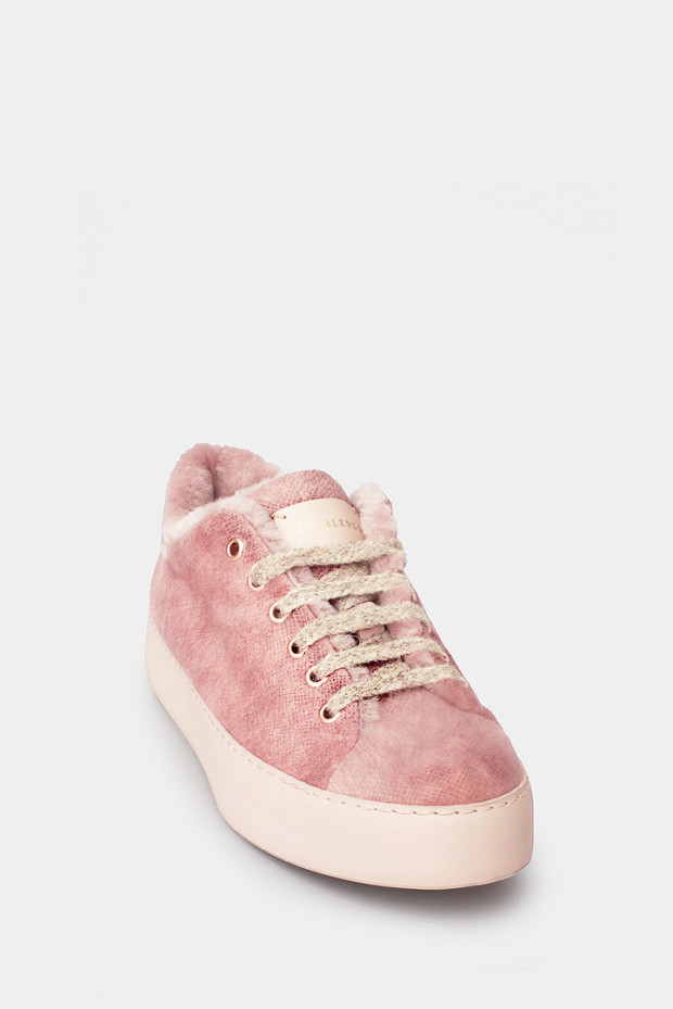 Женские кеды Camerlengo розовые - CM16060r