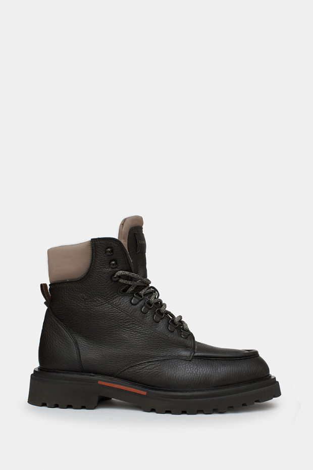 Мужские ботинки Camerlengo черные - CM16173n