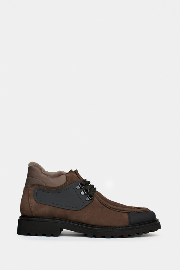 Мужские ботинки Camerlengo коричневые - CM16212b