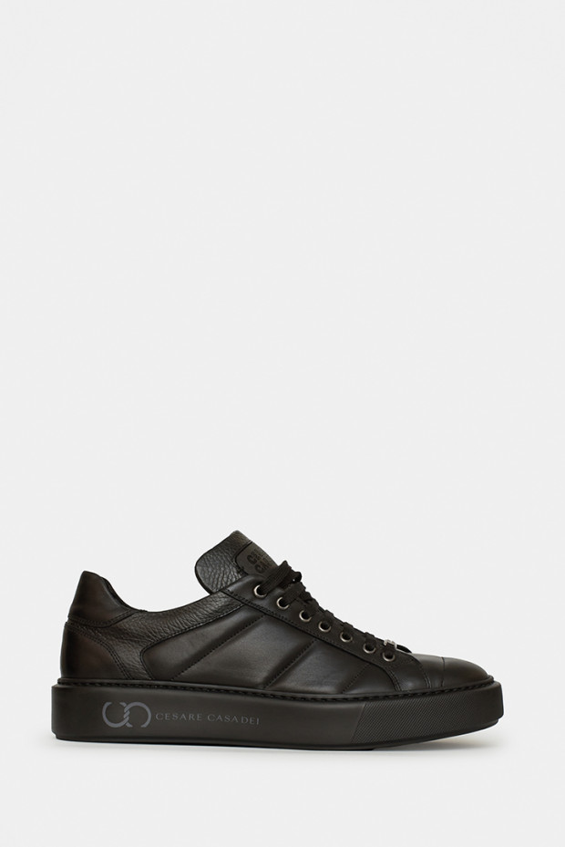 Мужские кеды Casadei черные - CS37741n