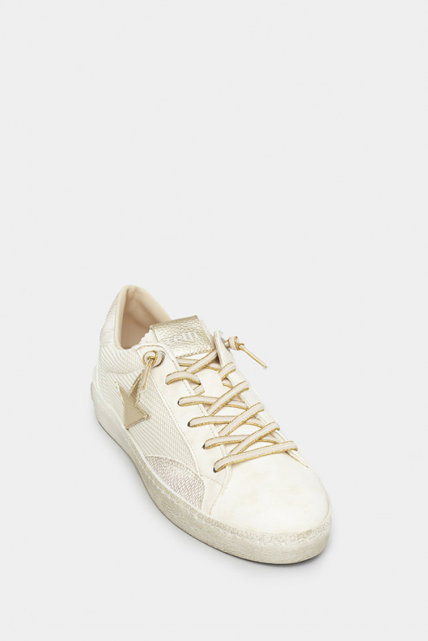 Женские кеды CeTTi молочные - CT1342m