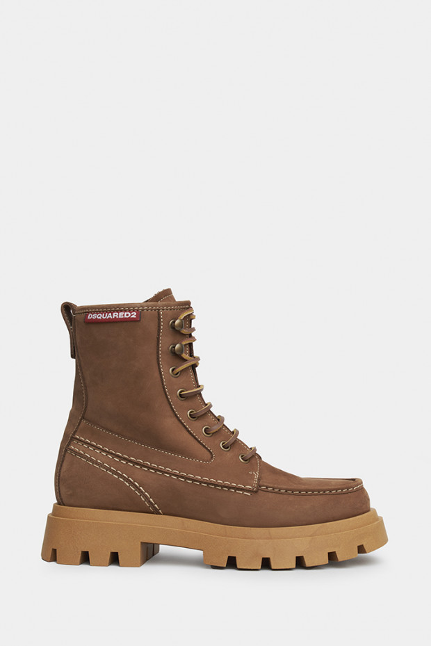Женские ботинки Dsquared коричневые - Dsq81526m