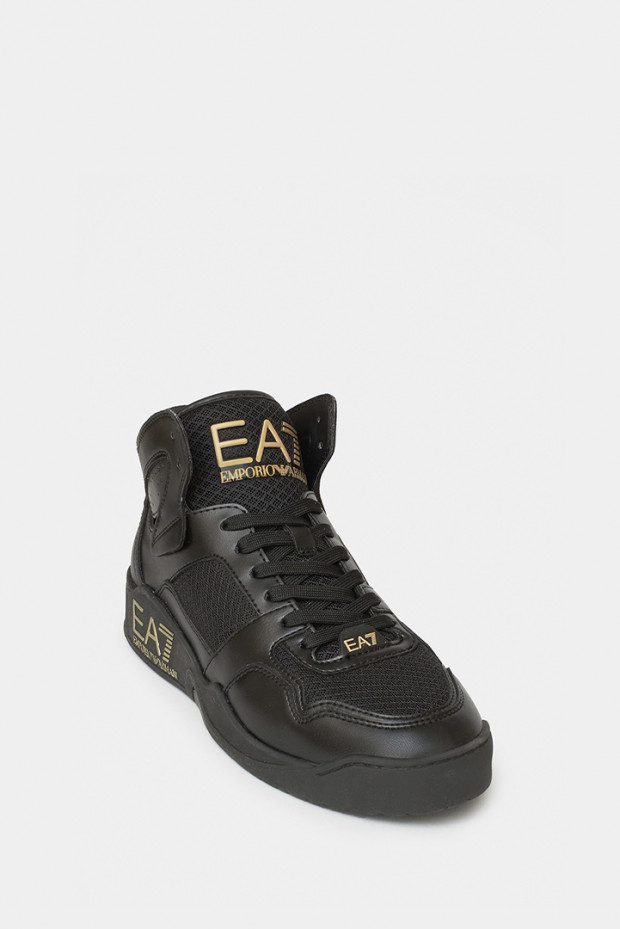 Мужские кеды Emporio Armani черные - EA8039n