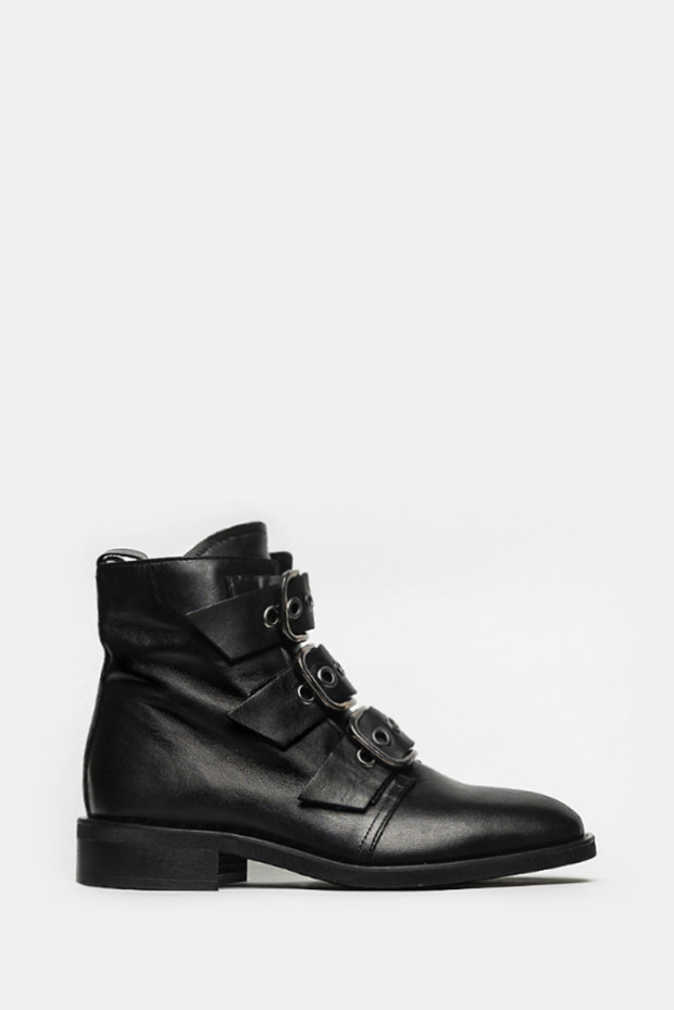 Ботинки Mimmu черные - ER901
