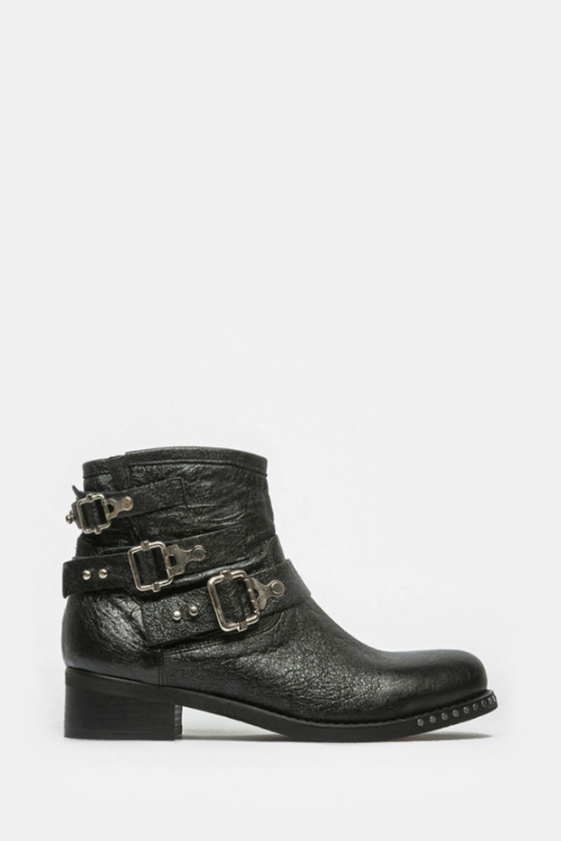 Ботинки Mimmu черные - H9a1