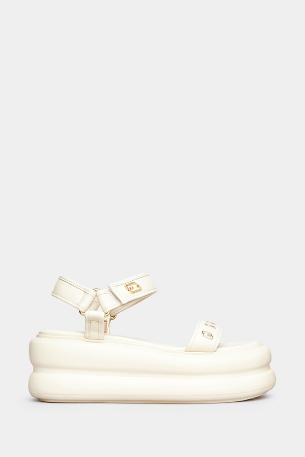 Женские босоножки Liu Jo молочные - LJ4163m