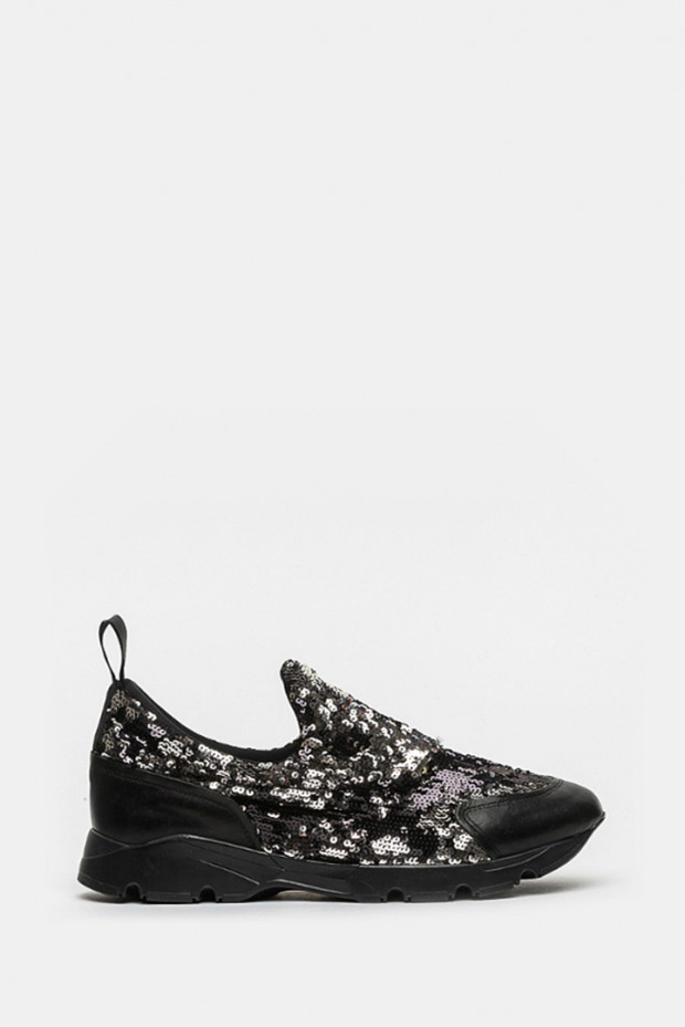Кроссовки Maison Margiela черные - MM6a1