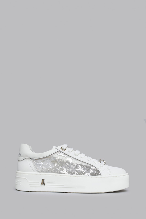 Женские кеды Patrizia Pepe белые - PP360w