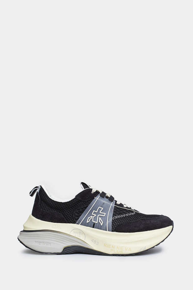 Женские кроссовки Premiata черные - PR7510n