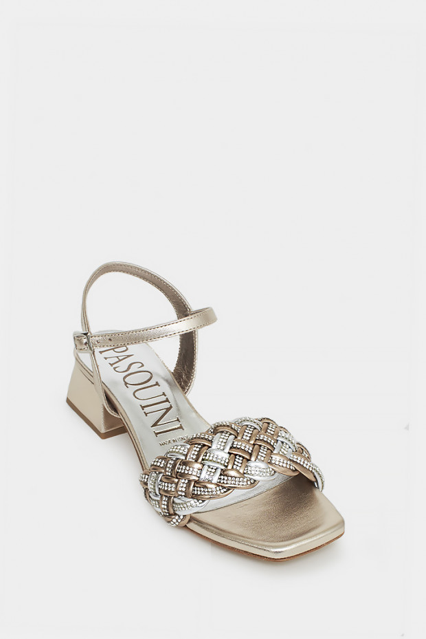 Женские босоножки Pasquini бронза - PS2382nk