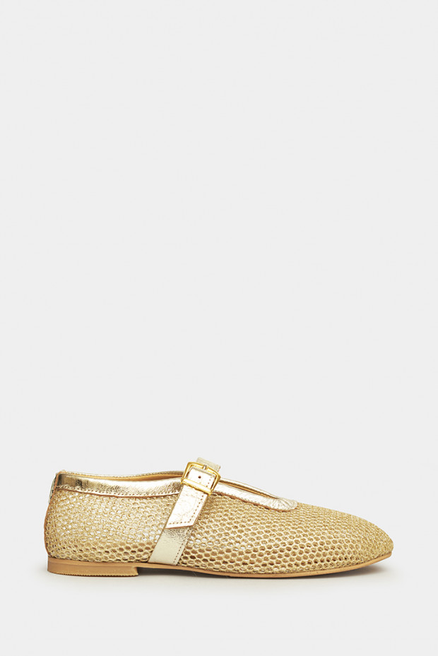 Женские балетки Roberto Serpentini золотистые - RS26500or