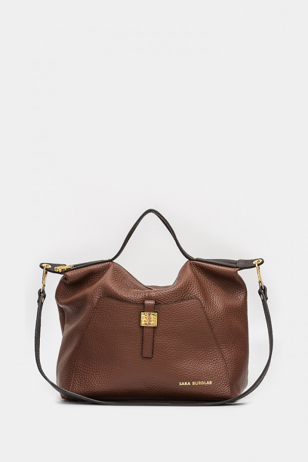 Женская сумка Sara Burglar коричневая - S1275r