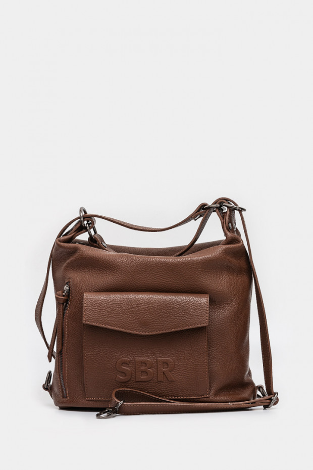 Женская сумка Sara Burglar коричневая - S1281r