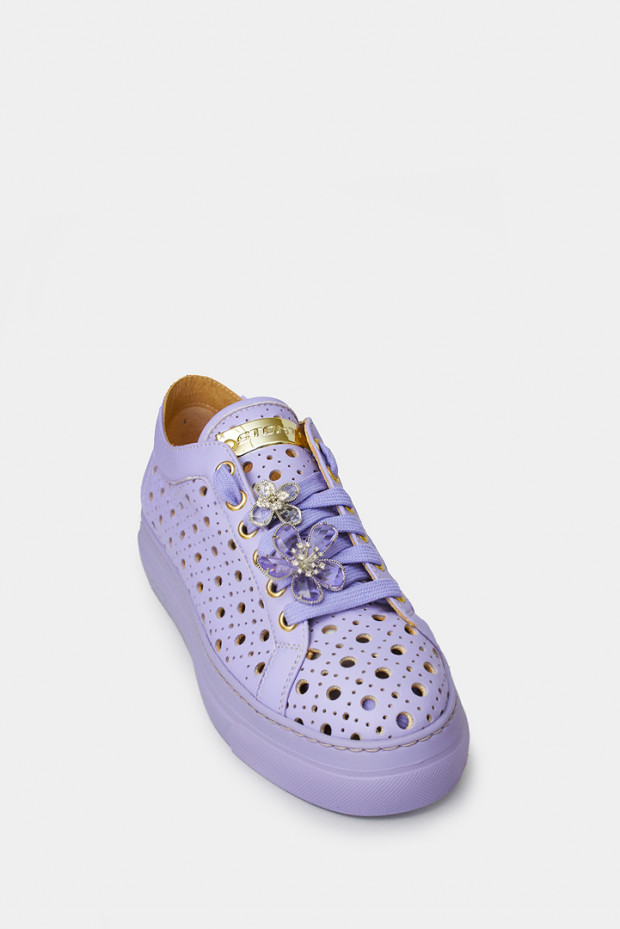 Женские кеды Stokton лаванда - ST132v