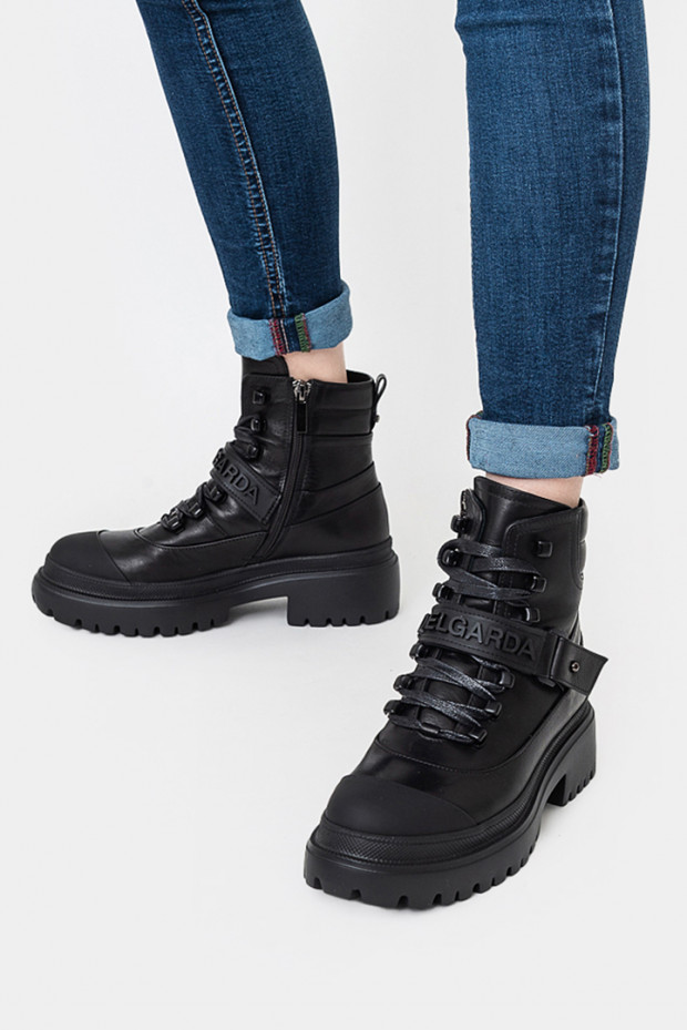Женские ботинки Via del Garda черные - VG55625n