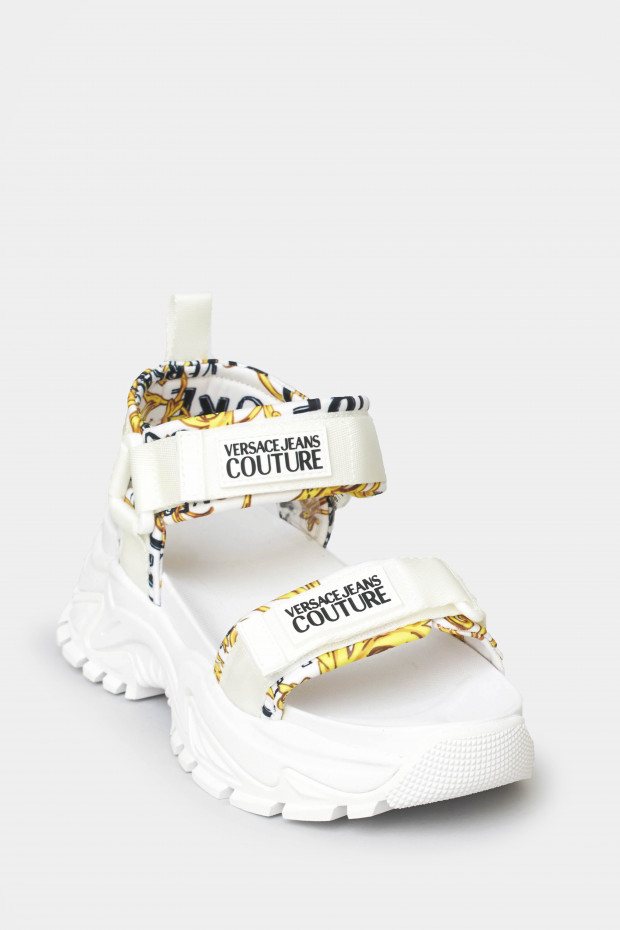 Женские босоножки Versace Jeans белые - VJSVDw