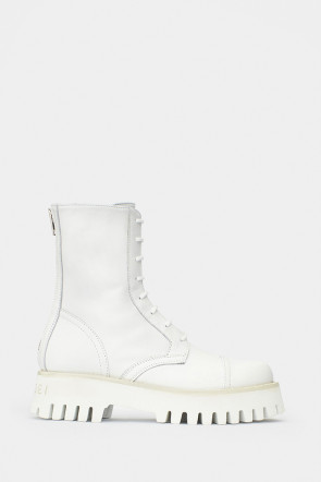 Женские ботинки Casadei белые - 1R256w