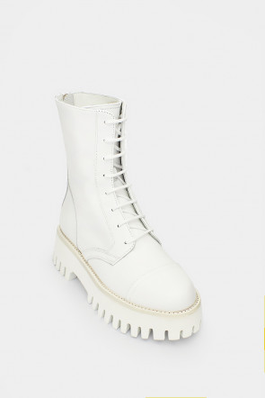 Женские ботинки Cesare Casadei белые - 1R256w