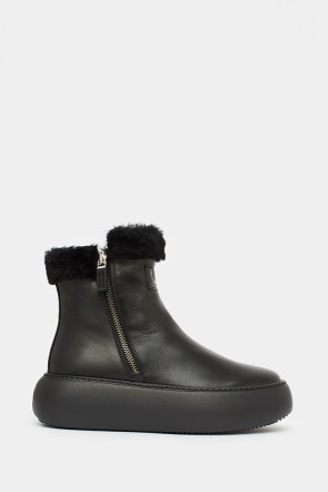 Женские ботинки Casadei черные - 25241n