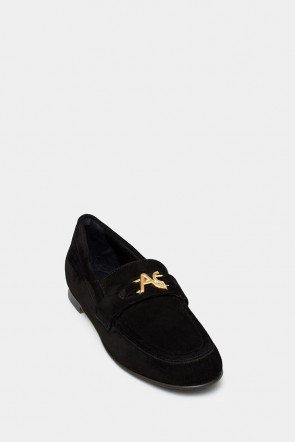 Женские лоферы Alberto Ciccioli черные - AC73018n