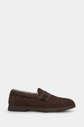Мужские туфли Camerlengo коричневые - CM16350g