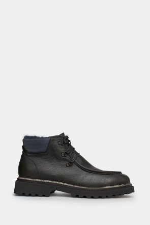 Мужские ботинки Camerlengo черные - CM6411n