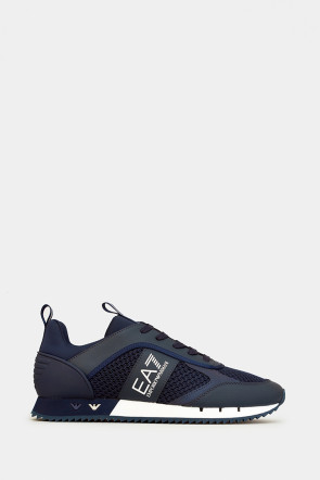 Мужские кроссовки Emporio Armani синие - EA8027bl