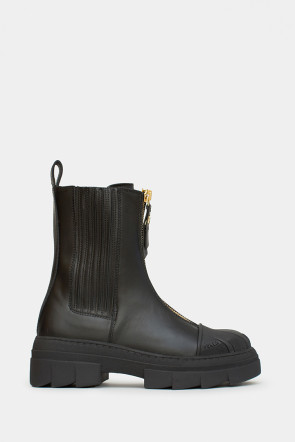 Женские ботинки Furla черные - FR2411n