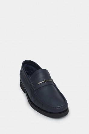 Мужские туфли Luca Guerrini синие - LG11051bl