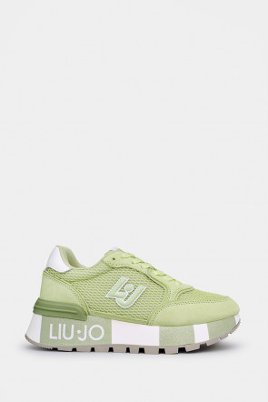 Женские кроссовки Liu Jo зеленые - LJ4005gr