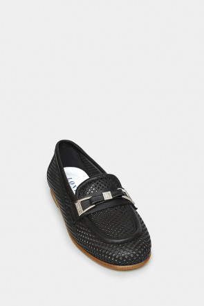 Женские балетки Lonvie черные - LV2583n