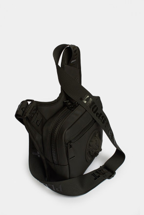 Мужская сумка Philipp Plein Sport черная - PP0016n