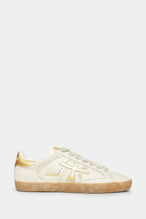 Женские кеды Premiata молочные - PR6937m