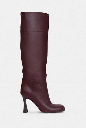 Женские сапоги Premiata бордовые - PR7161br