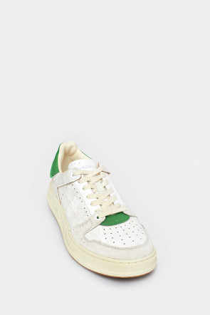 Мужские кеды Premiata белые - PR7321w