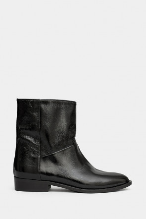 Женские казаки Spazio Milano черные - SP592