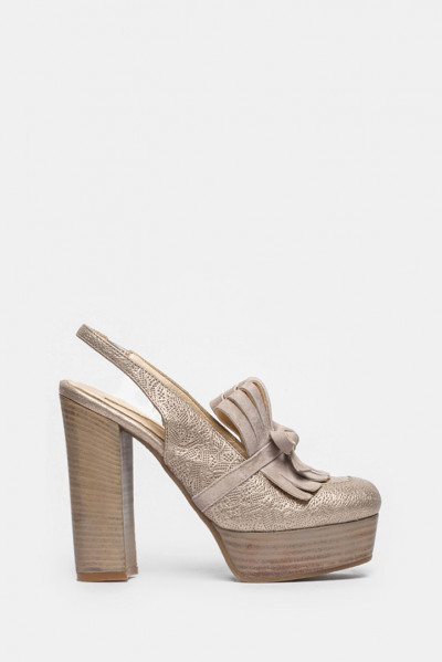 Босоножки Lorenzo Mari беж - 080a1