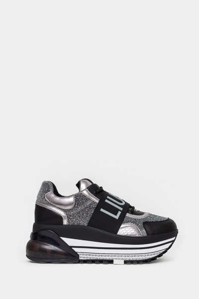 Женские кроссовки Liu Jo серебро - LJ1129s