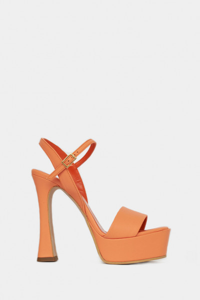 Женские босоножки Giampaolo Viozzi коралловые - GpV192r
