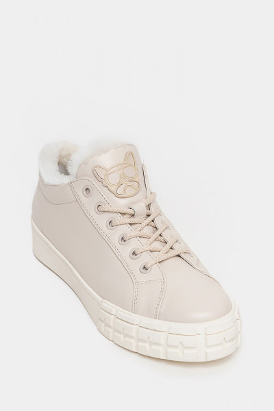 Женские кеды Via del Garda молочные - VG200114n