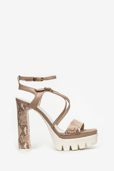 Босоножки Genuin Vivier бежевые - 22084