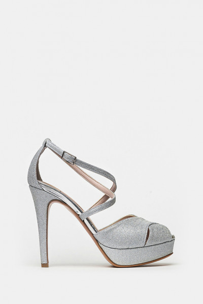 Босоножки Albano серебро - 4110a