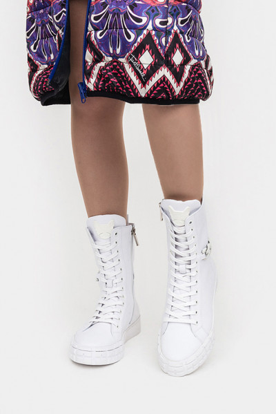 Женские кеды Via del Garda белые - VG433114w