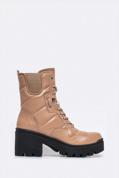 Ботинки Genuin Vivier бежевые - 5511k