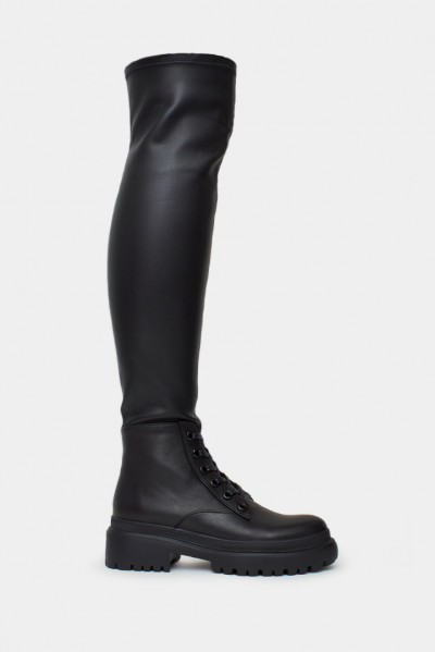 Женские ботфорты Genuin Vivier черные - GV77318