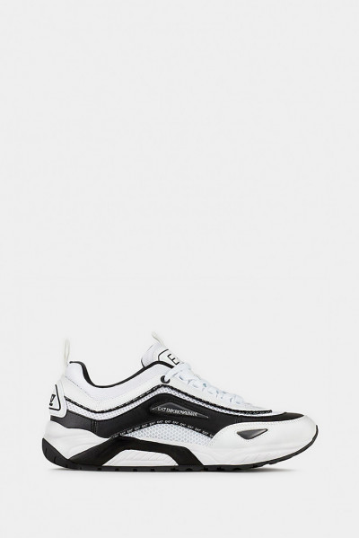 Кроссовки EA7 Emporio Armani белые - 8061w